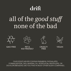 Drift Car Air Freshener - Wood Air Freshener - Car Odor Eliminator - Teak Scent Starter Kit